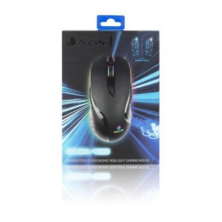 NGS Ratón Gaming GMX-125 7200 DPI RGB